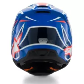 Dětská helma Alpinestars SM3 Wurx blue/red/white/black glossy