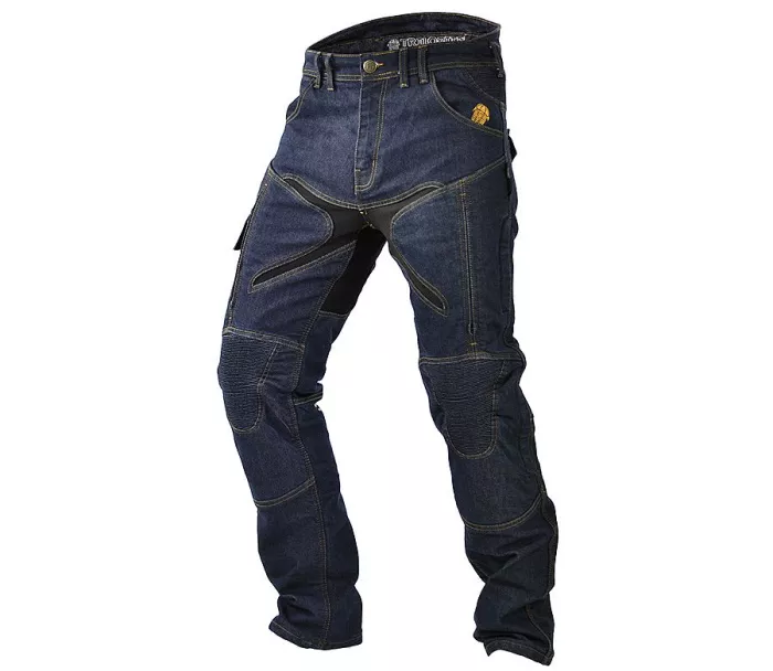 Kevlarové džíny na moto Trilobite PROBUT X-FACTOR men long blue vel. 38