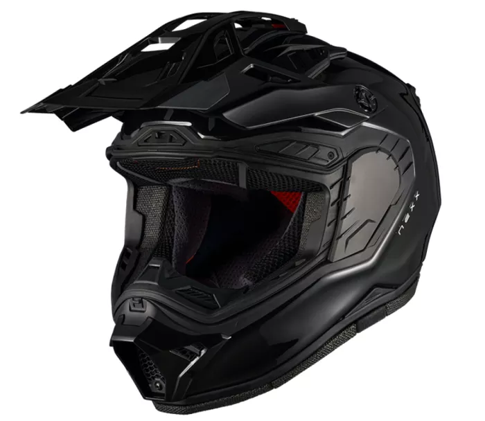 Adventure helma NEXX X.RALLY Plain black