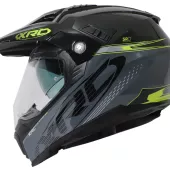 Helma na moto XRC Dual Alpiner 3.0 dark grey/black/fluo