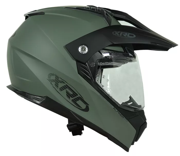 Helma na moto XRC Dual Alpiner 2.0 ECE06 matt khaki