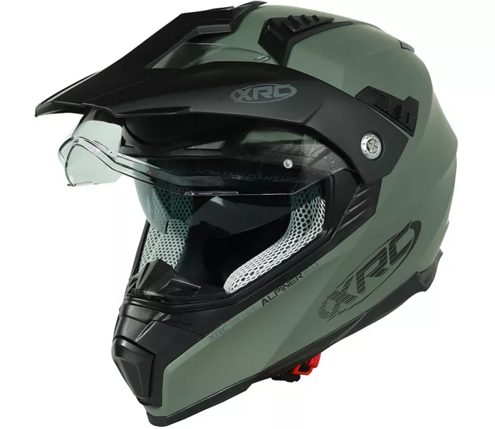 Helma na moto XRC Dual Alpiner 2.0 ECE06 matt khaki