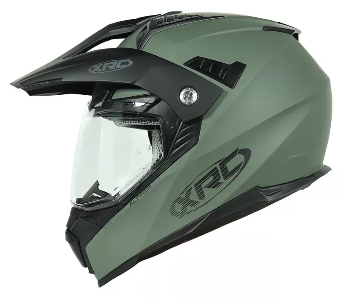 Helma na moto XRC Dual Alpiner 2.0 ECE06 matt khaki