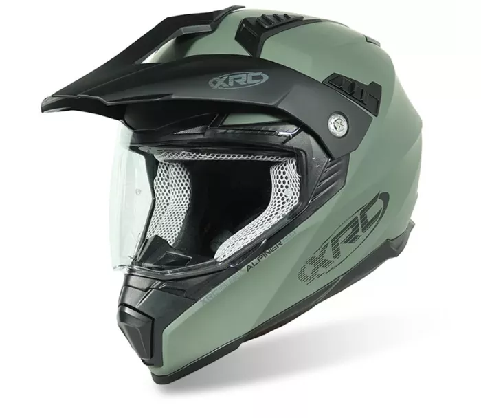 Helma na moto XRC Dual Alpiner 2.0 ECE06 matt khaki