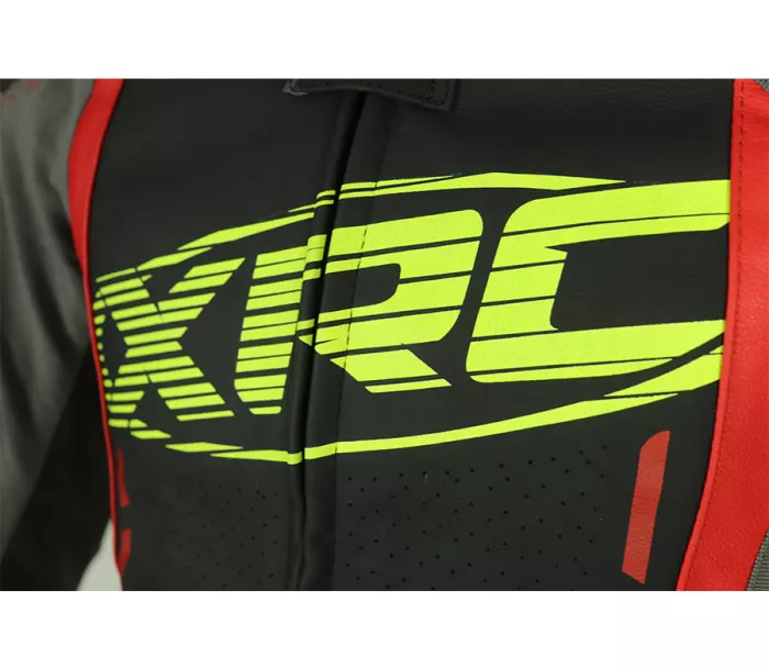 Bunda na moto XRC Haderg 2.0 red/blk/fluo/grey