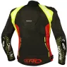 Bunda na motocykl XRC Haderg blk/red/yellow fluo