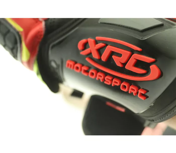 Rukavice na moto XRC HADERG RACE BLK/RED/FLUO