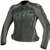 Dámská bunda na moto XRC Haderg 2.0 blk/grey/pink