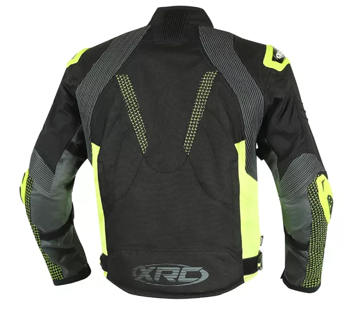 Bunda na motorku XRC Haderg WTP blk/grey/fluo