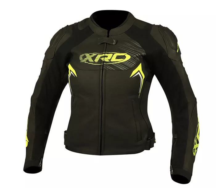 Dámská bunda na motorku XRC Heilig blk/fluo