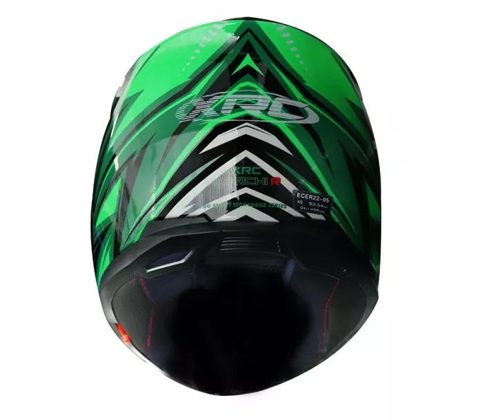 Helma na moto XRC Merchi R black/green/grey