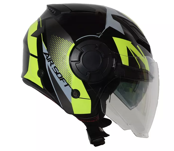 Helma na moto XRC Metric 2.0 black/fluo