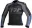 Kožená bunda na moto XRC Moos blk/blue/grey