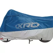 Plachta na moto XRC Outdoor blue/silver vel. L