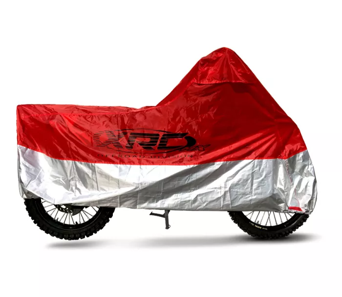 Plachta na motorku XRC Offroad/MX red/silver vel. L