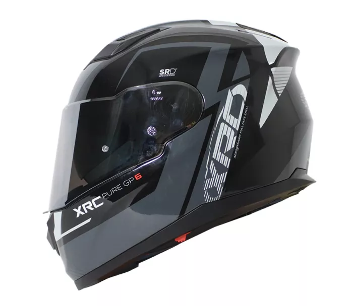 Helma na motorku XRC Pure GP 6 black/grey