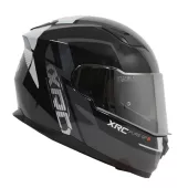 Helma na motorku XRC Pure GP 6 black/grey