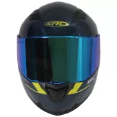 Helma na motorku XRC Pure GP 6 blue/yellow fluo