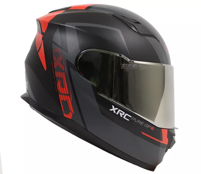 Helma na motorku XRC Pure GP 6 matt black/red