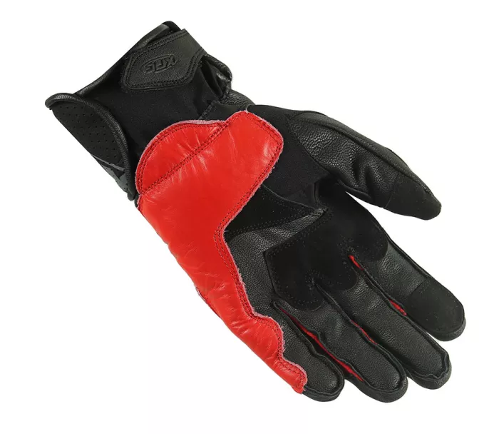 Rukavice na moto XRC RUN 1/2 BLK/BLK/RED