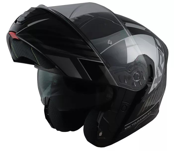 Helma na moto XRC Touraner 2.0 black/grey