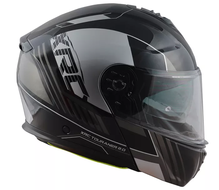 Helma na moto XRC Touraner 2.0 black/grey