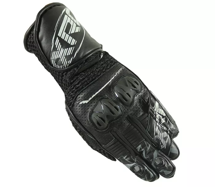 Rukavice na moto XRC TUMP GT7 AIR BLK/BLK/WHT men gloves