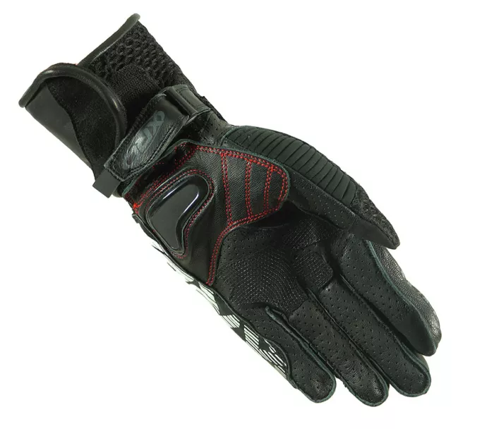 Rukavice na moto XRC TUMP GT7 AIR BLK/BLK/WHT men gloves