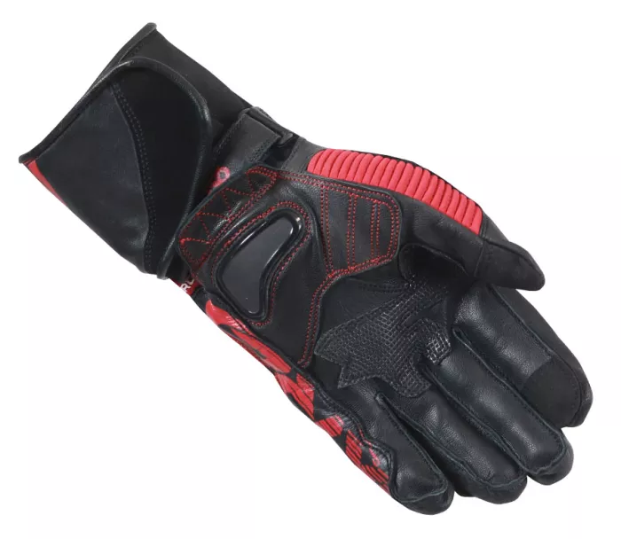 Rukavice na moto XRC TUMP GT7 BLK/RED/FLUO men gloves