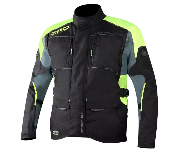 Bunda na motocykl XRC Winkle WTP blk/grey/fluo vel. 8XL
