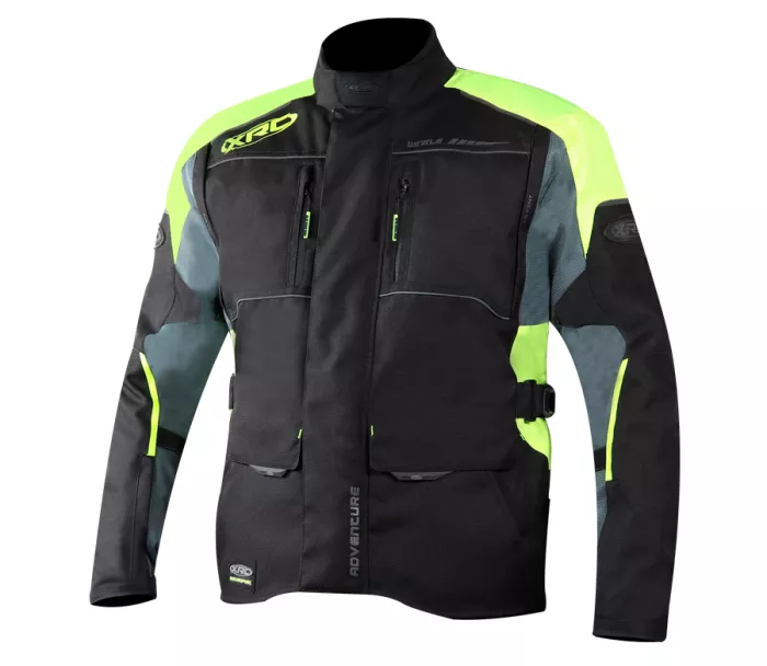 Bunda na motocykl XRC Winkle WTP blk/grey/fluo