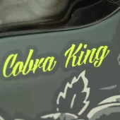 Helma na moto XRC Cobra king matt grey/fluo