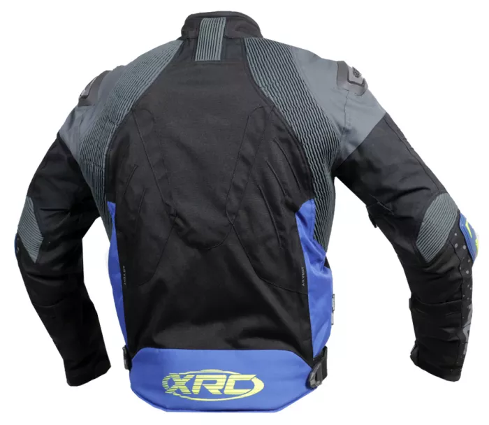 Pánská bunda XRC Moos WTP blk/grey/blue/fluo