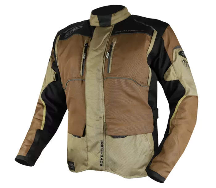 XRC Winkle 2.0 WTP men adventure jacket pale brown/black 2XL