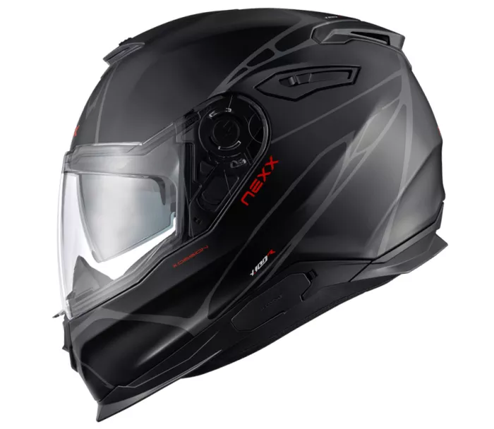 Helma na moto NEXX Y.100 B-side black grey MT