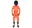 Dětské motokrosové kalhoty Alpinestars Youth Racer Tech orange fluo/white/blue