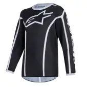 Dětský dres na motokros Alpinestars Fluid Apex black/grey