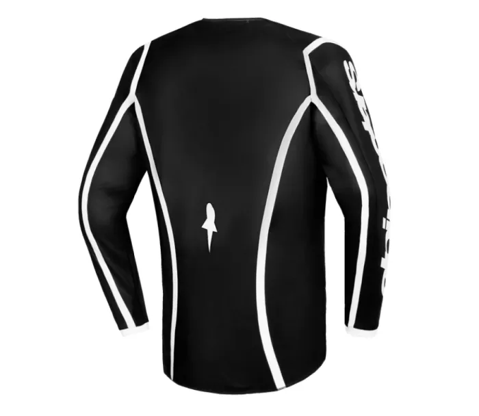 Dětský dres na motokros Alpinestars Fluid Apex black/grey
