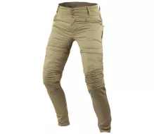 Dámské kevlarové džíny na moto Trilobite 1967 Zipsy canvas beige
