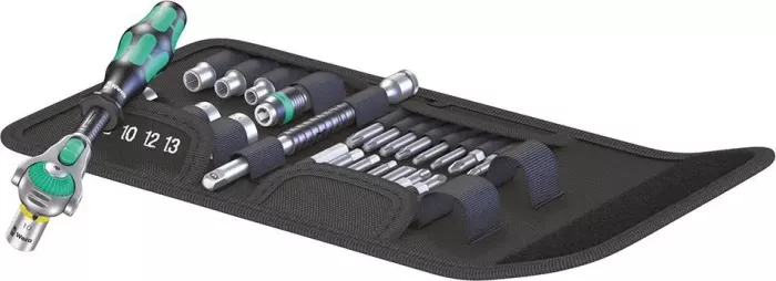 WERA Zyklop speed ratchet kit 26 pcs. 1/4" drive - Metric