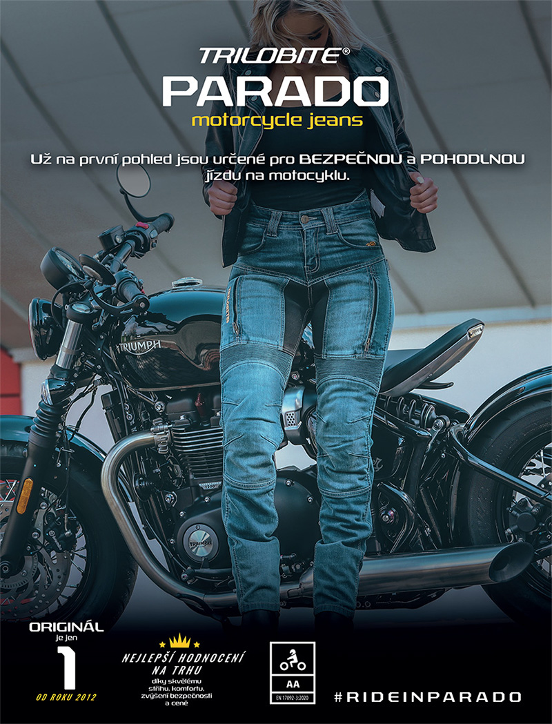 Trilobite® 661 Parado - nejžádanější moto jeans posledních let