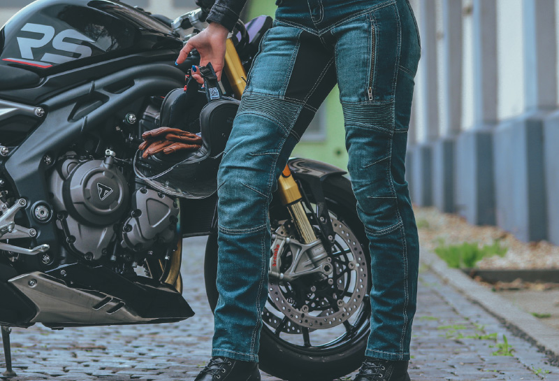 kevlarové džíny na moto Trilobite Parado Recycled